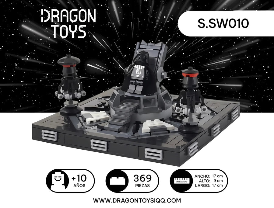 Cámara de Meditación de Darth Vader - set armable Star Wars de Dragon Toys