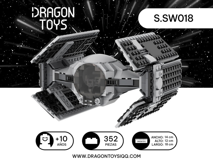Bombardero TIE - set armable Star Wars de Dragon Toys