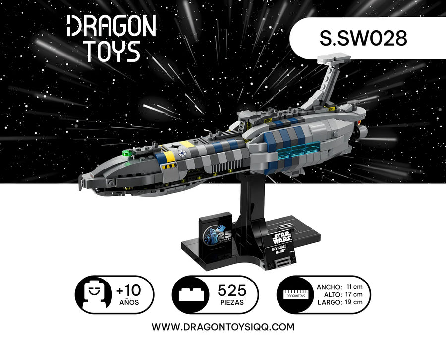Invisible Hand - set armable Star Wars de Dragon Toys