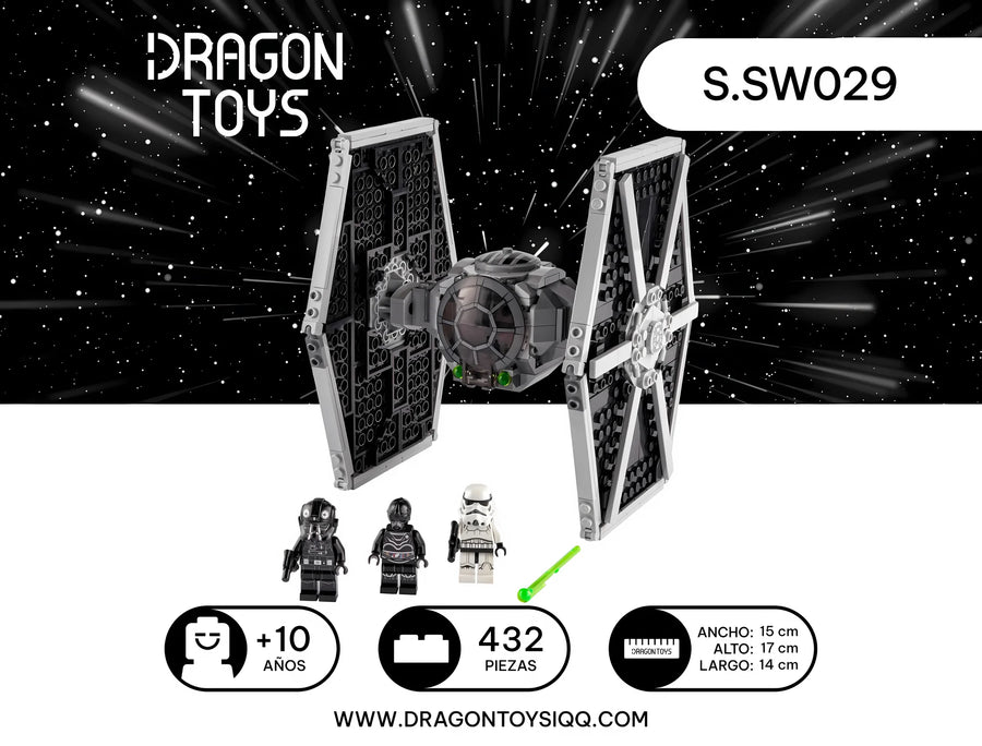 Caza TIE - set armable Star Wars de Dragon Toys
