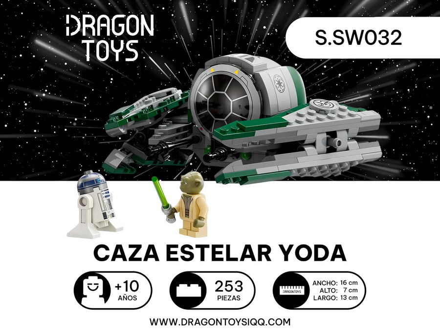 Caza Estelar de Yoda - set armable Star Wars de Dragon Toys