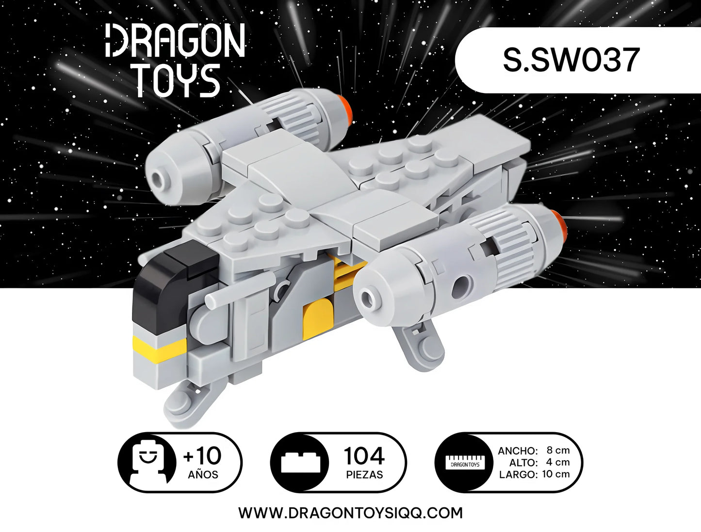 Nave de Transporte Imperial - set armable Star Wars de Dragon Toys