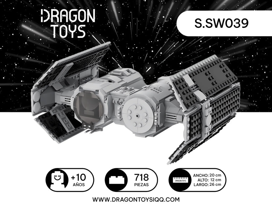 Bombardero TIE - set armable Star Wars de Dragon Toys