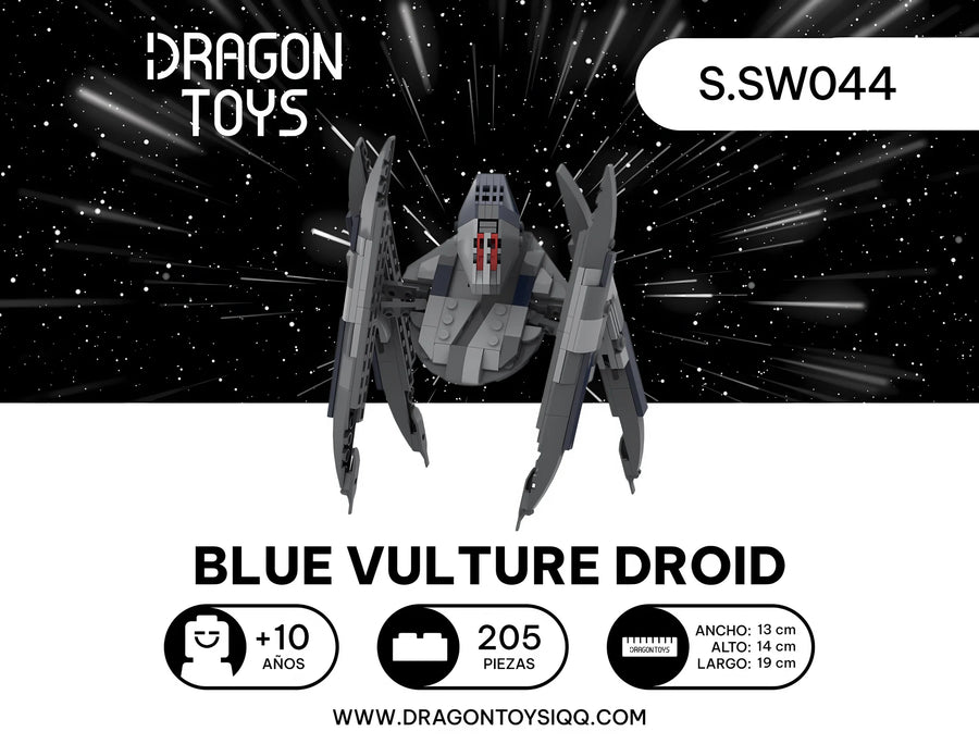 Blue Vulture Droid - set armable Star Wars de Dragon Toys