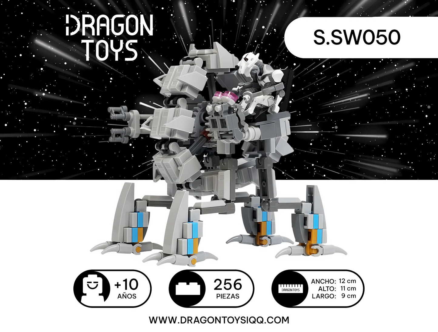 Caminante de Combate - set armable Star Wars de Dragon Toys
