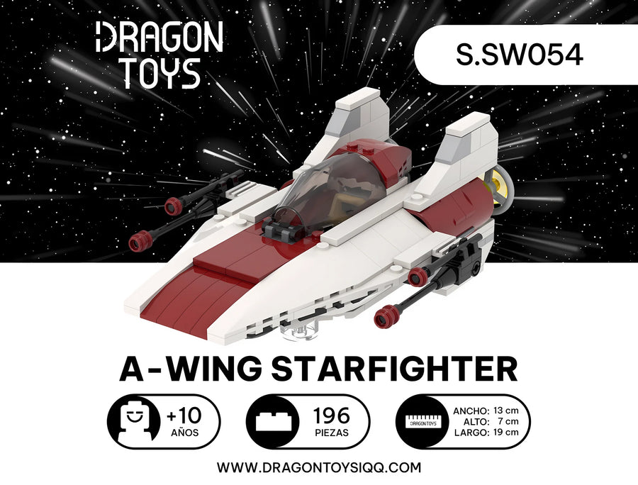 A-Wing Starfighter - set armable Star Wars de Dragon Toys