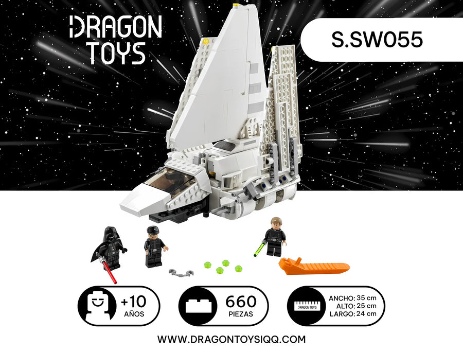 Lanzadera Imperial - set armable Star Wars de Dragon Toys