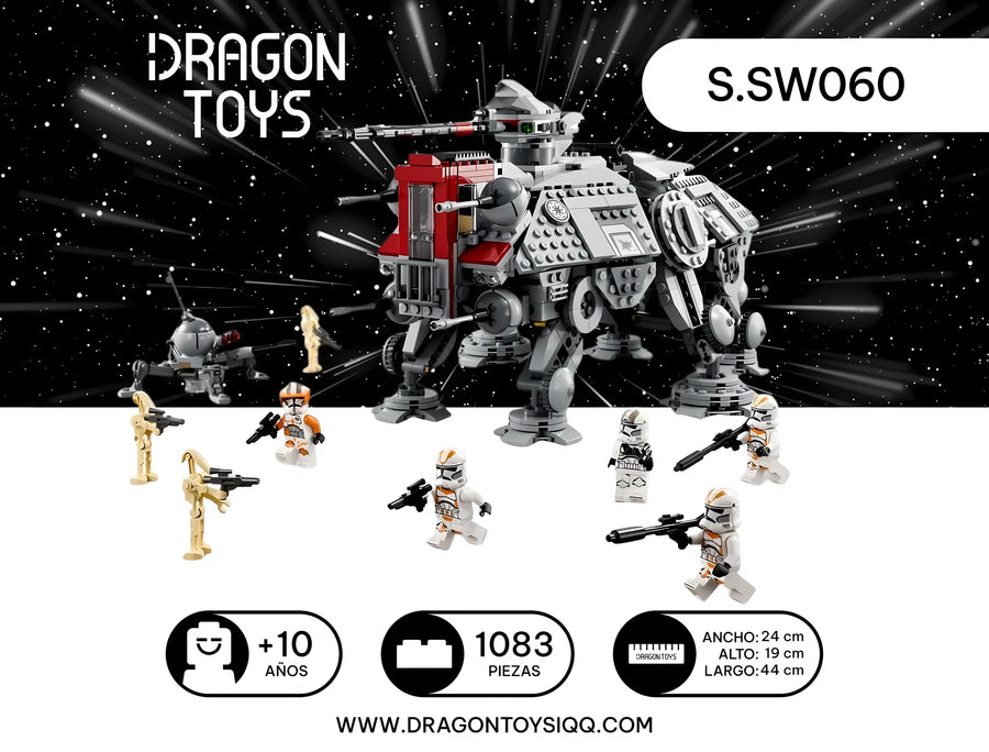 AT-TE - set armable Star Wars de Dragon Toys