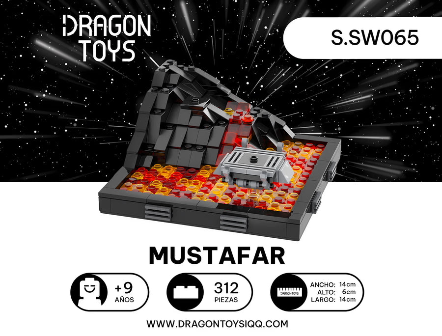 Mustafar - set armable Star Wars de Dragon Toys