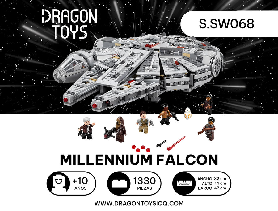 Millennium Falcon - set armable Star Wars de Dragon Toys
