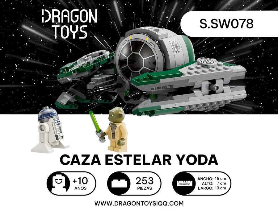 Caza Estelar de Yoda - set armable Star Wars de Dragon Toys