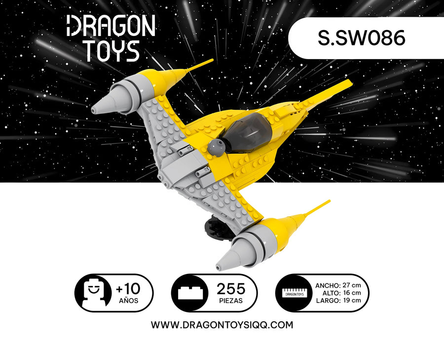 Caza Estelar N-1 de Naboo - set armable Star Wars de Dragon Toys