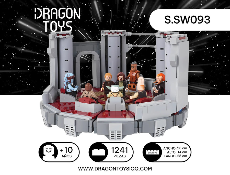 Sala del Consejo Jedi - set armable Star Wars de Dragon Toys