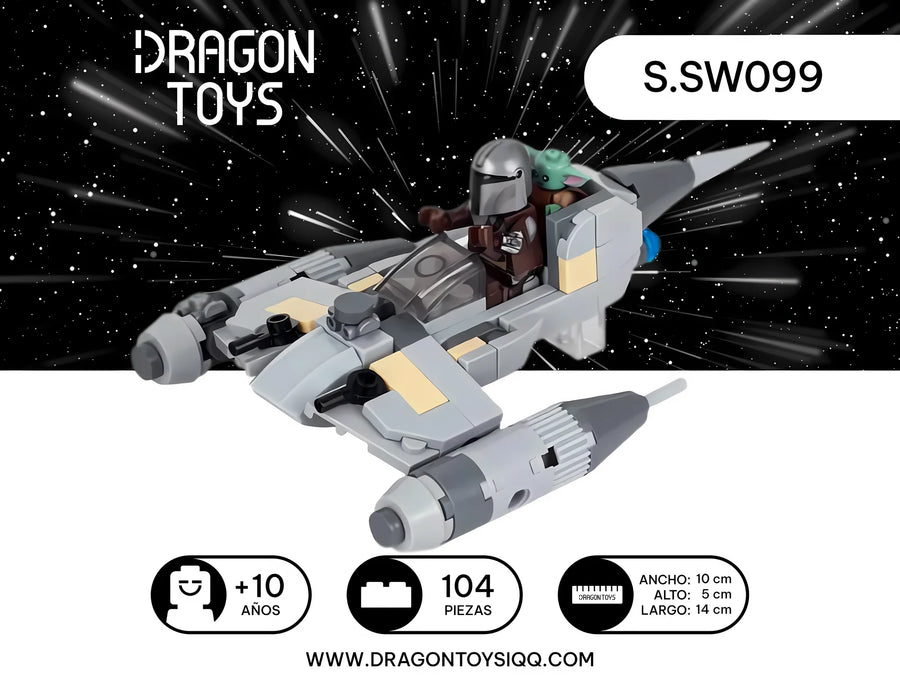 Caza Estelar N-1 Mini - set armable Star Wars de Dragon Toys