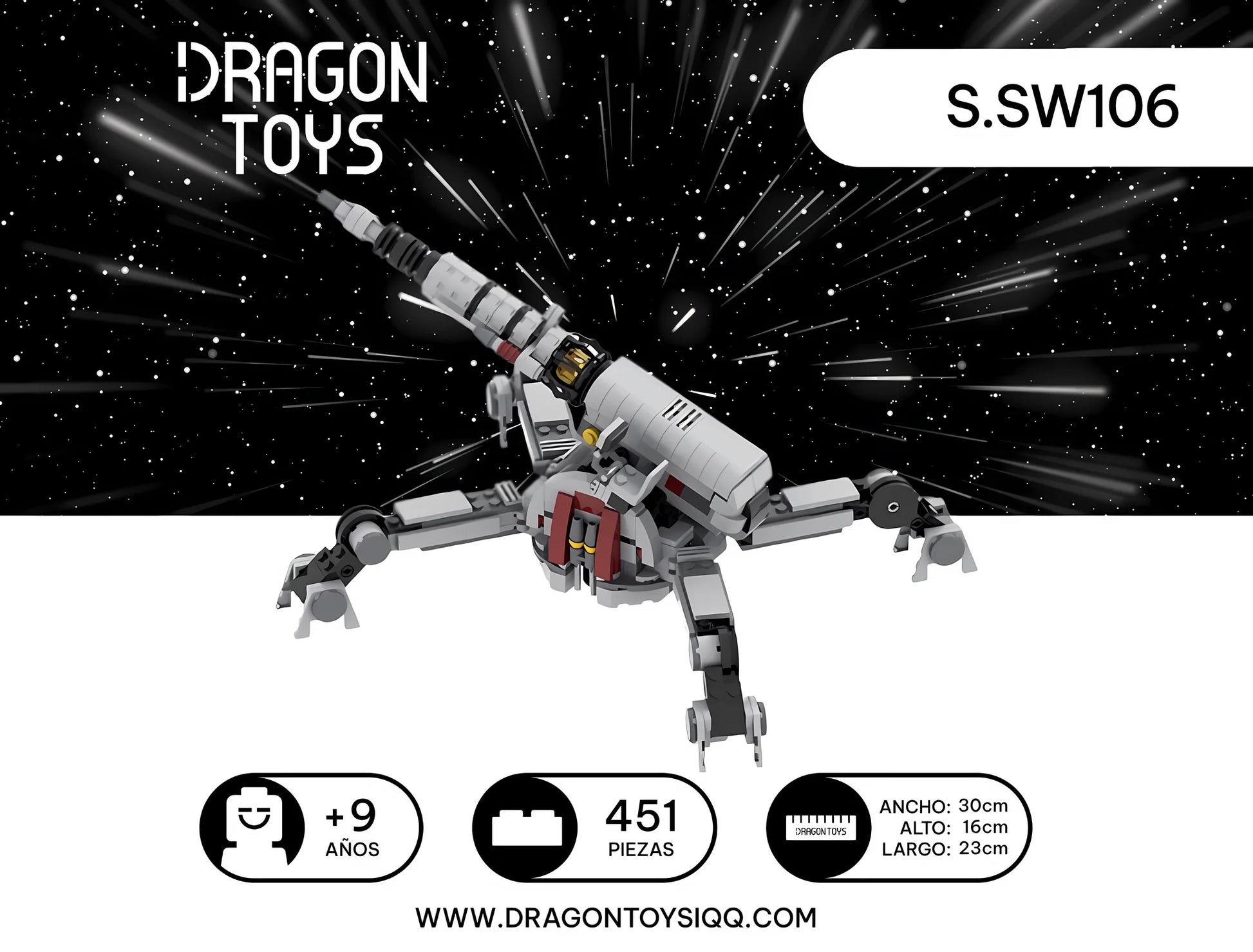 Droide Buitre - set armable Star Wars de Dragon Toys