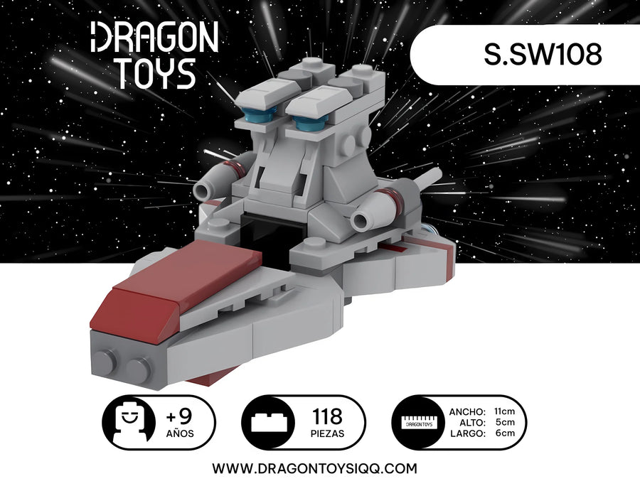 Crucero Venator Mini - set armable Star Wars de Dragon Toys