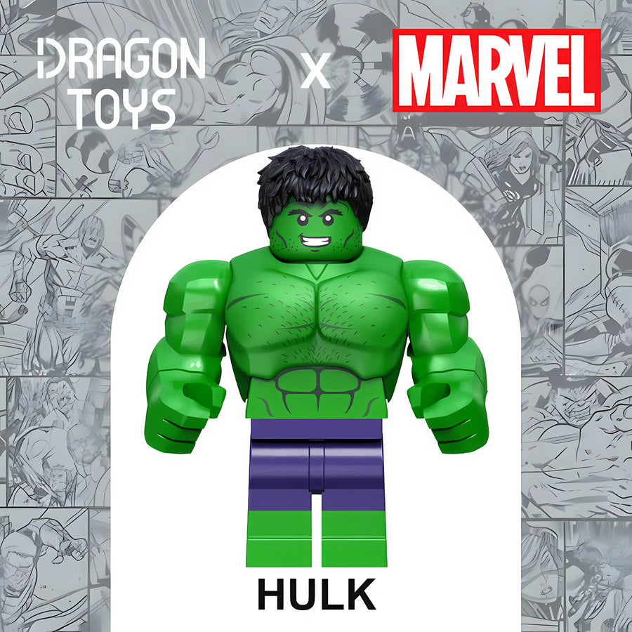Figura Hulk (Short Morado) de Marvel - Dragon Toys