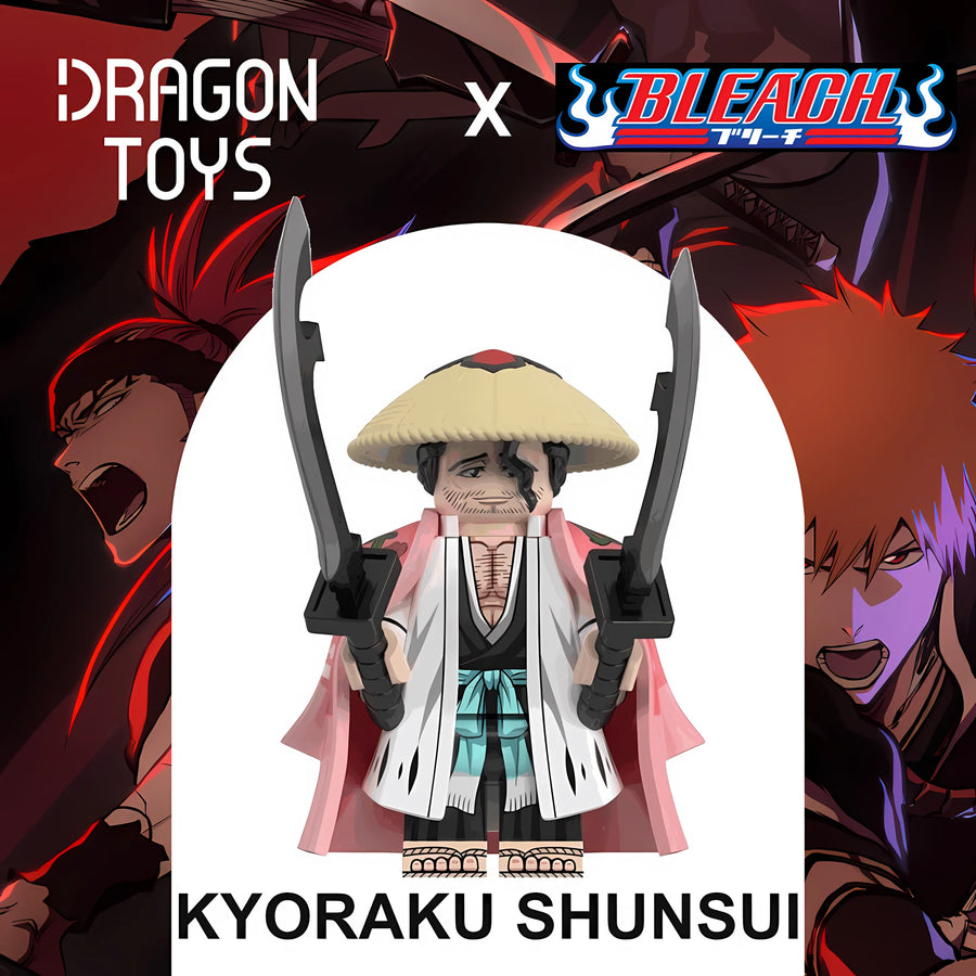 Minifigura Kyoraku Shunsui de Bleach - Dragon Toys