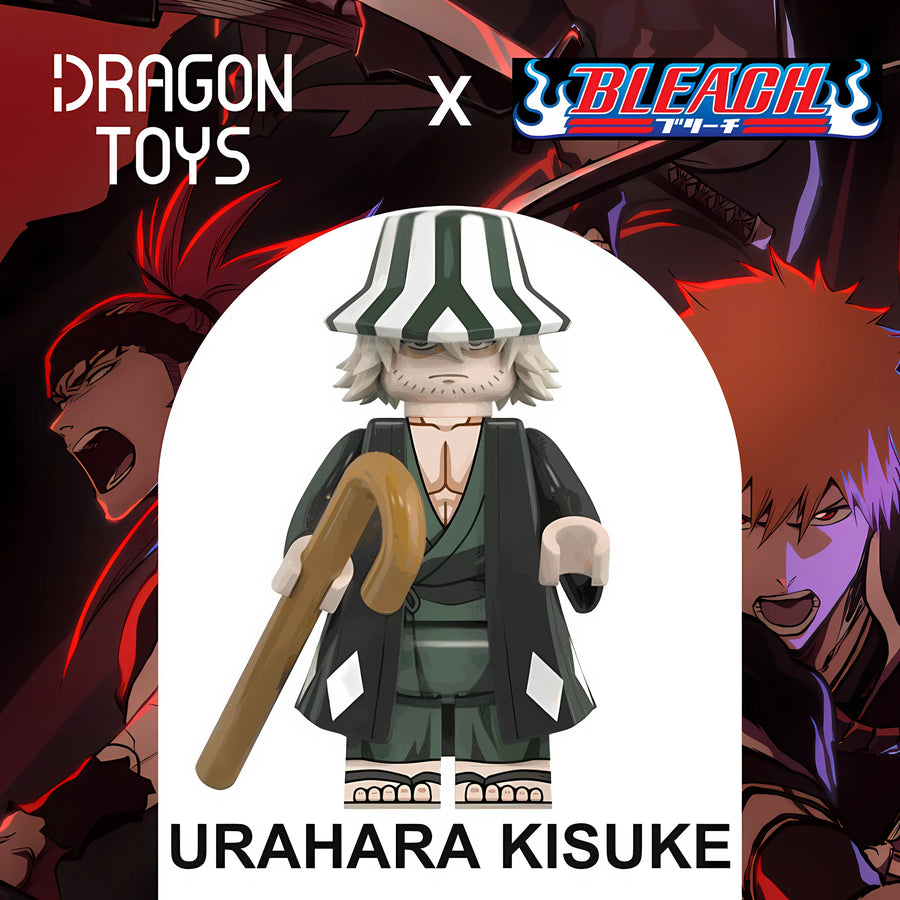 Minifigura Urahara Kisuke de Bleach - Dragon Toys