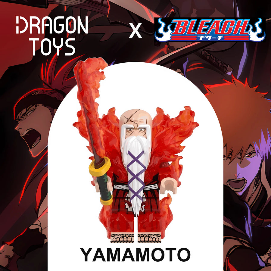 Minifigura Yamamoto (Zanka no Tachi) de Bleach - Dragon Toys