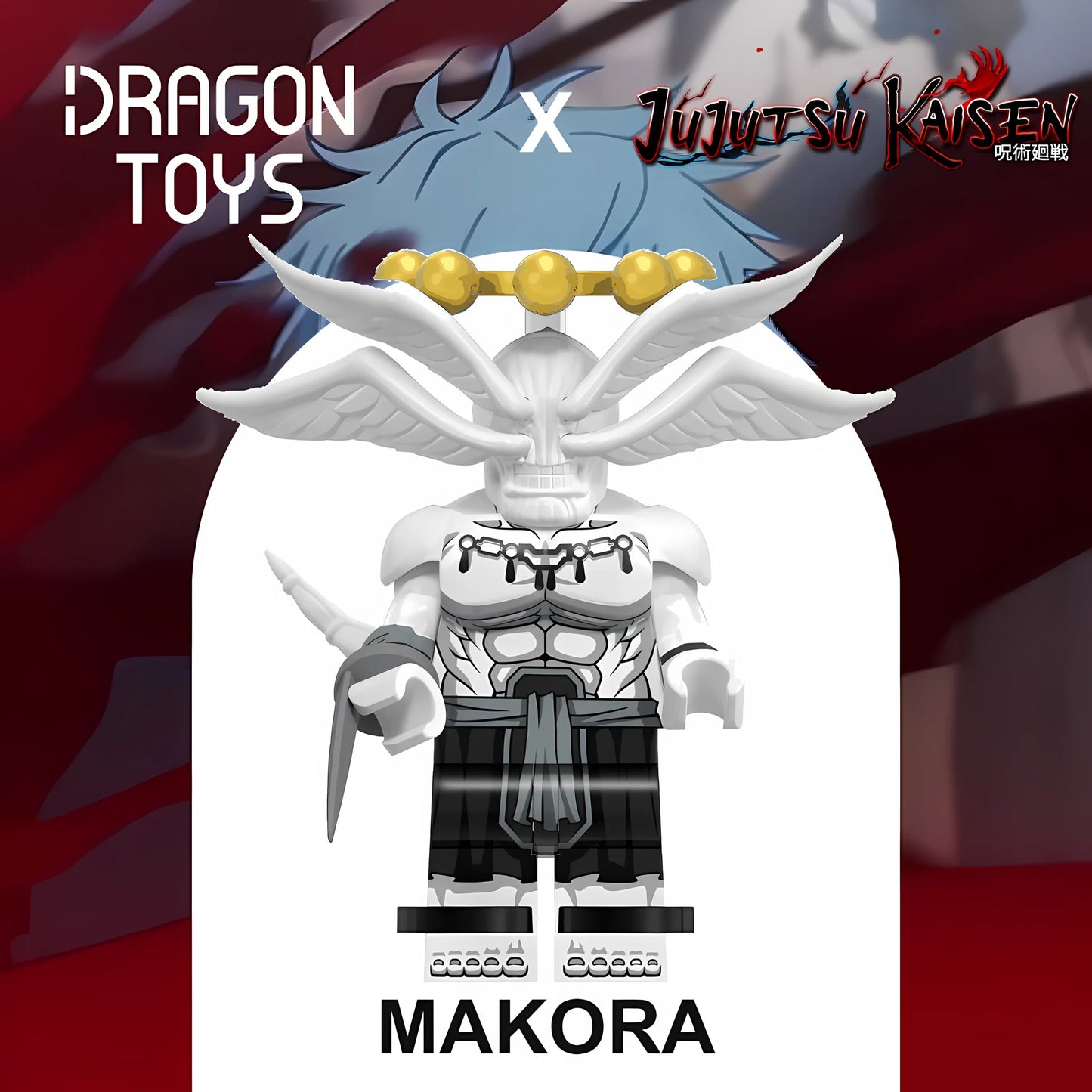 Minifigura Makora de Jujutsu Kaisen - Dragon Toys