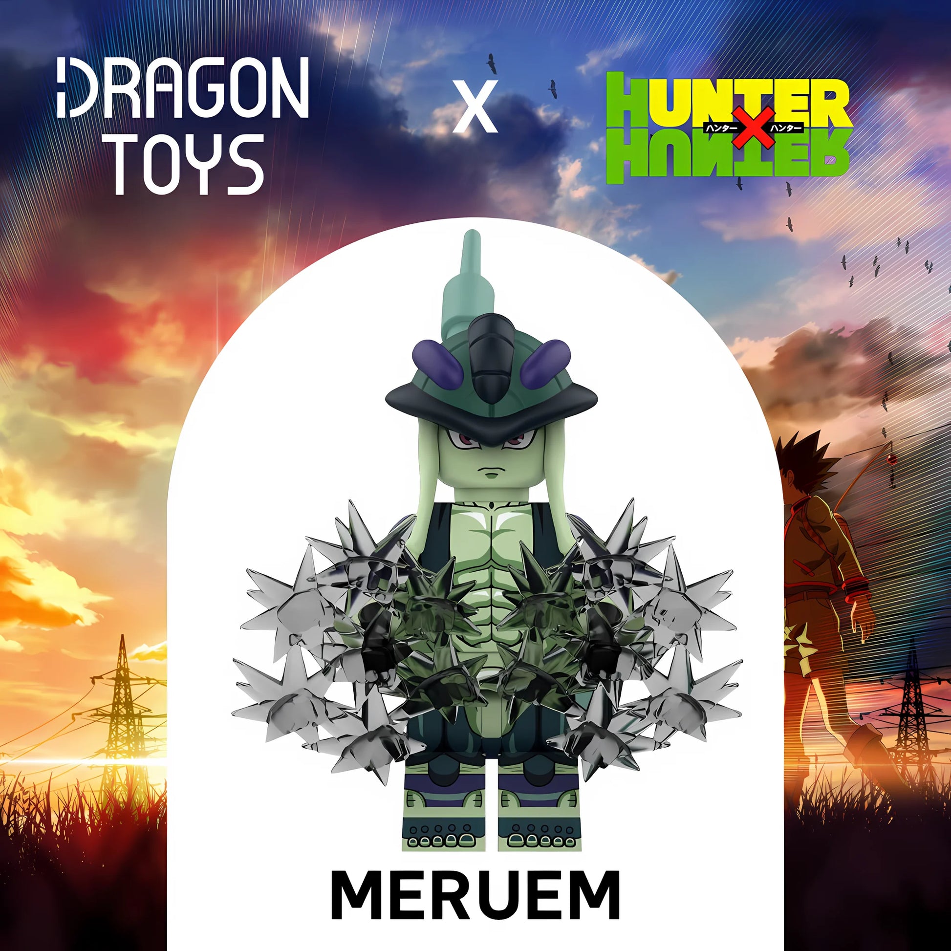 Minifigura Meruem de Hunter x Hunter - Dragon Toys