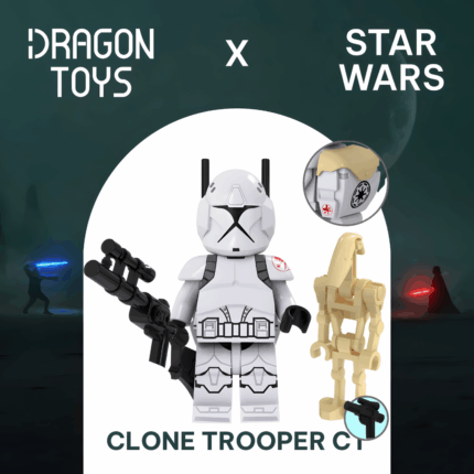 MINIFIGURA CLONE TROOPER CT + DROIDE