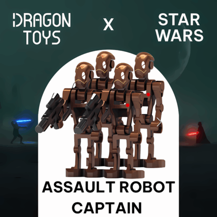 MINIFIGURA CAPITAN ROBOT DE ASALTO