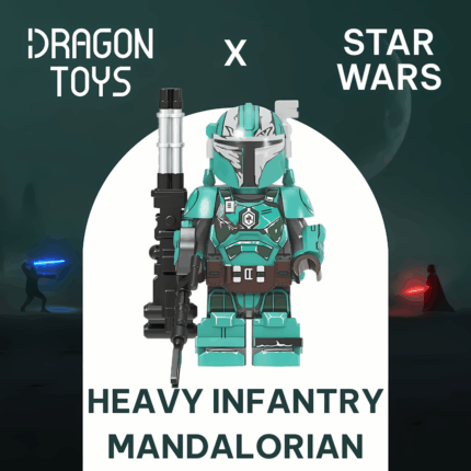 MINIFIGURA MANDALORIANO DE INFANTERÍA PESADA