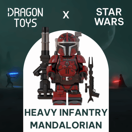 MINIFIGURA MANDALORIANO DE INFANTERÍA PESADA