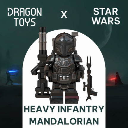 MINIFIGURA MANDALORIANO DE INFANTERÍA PESADA