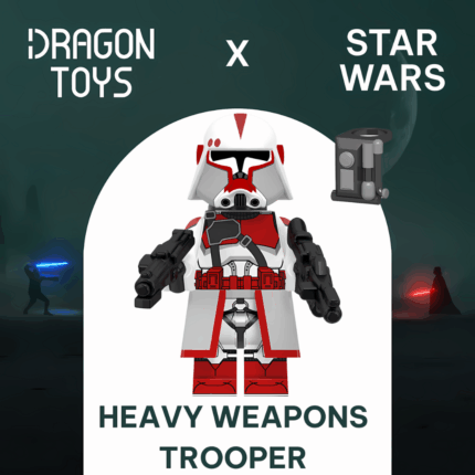 MINIFIGURA TROOPER DE ARMAMENTO PESADO