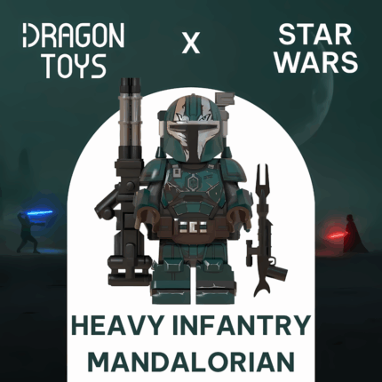 MINIFIGURA MANDALORIANO DE INFANTERÍA PESADA