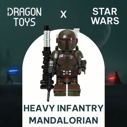 MINIFIGURA MANDALORIANO DE INFANTERÍA PESADA