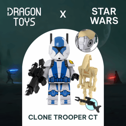 MINIFIGURA CLON TROOPER + DROIDE
