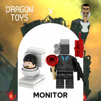 MINIFIGURA MONITOR MAN
