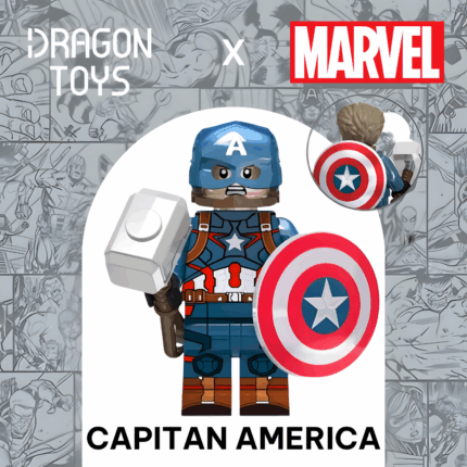 MINIFIGURA CAPITÁN AMÉRICA
