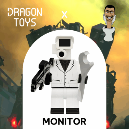 MINIFIGURA MONITOR MAN