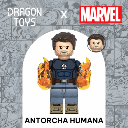 MINIFIGURA ANTORCHA HUMANA