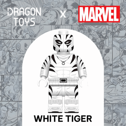 MINIFIGURA WHITE TIGER