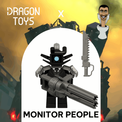 MINIFIGURA MONITOR MAN